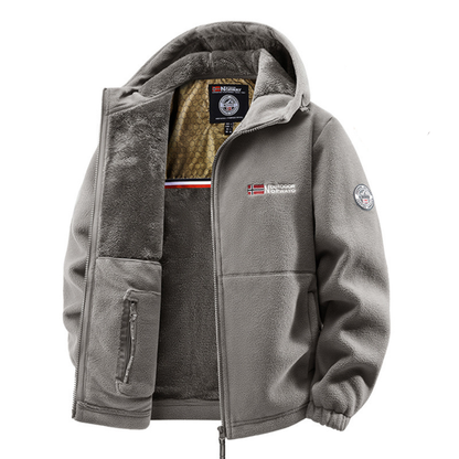 Veste d’hiver doublée thermique pour homme