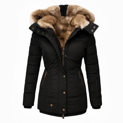 Manteau d'hiver isolant chaud pour femme