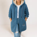 Veste polaire douce et chaude pour femme