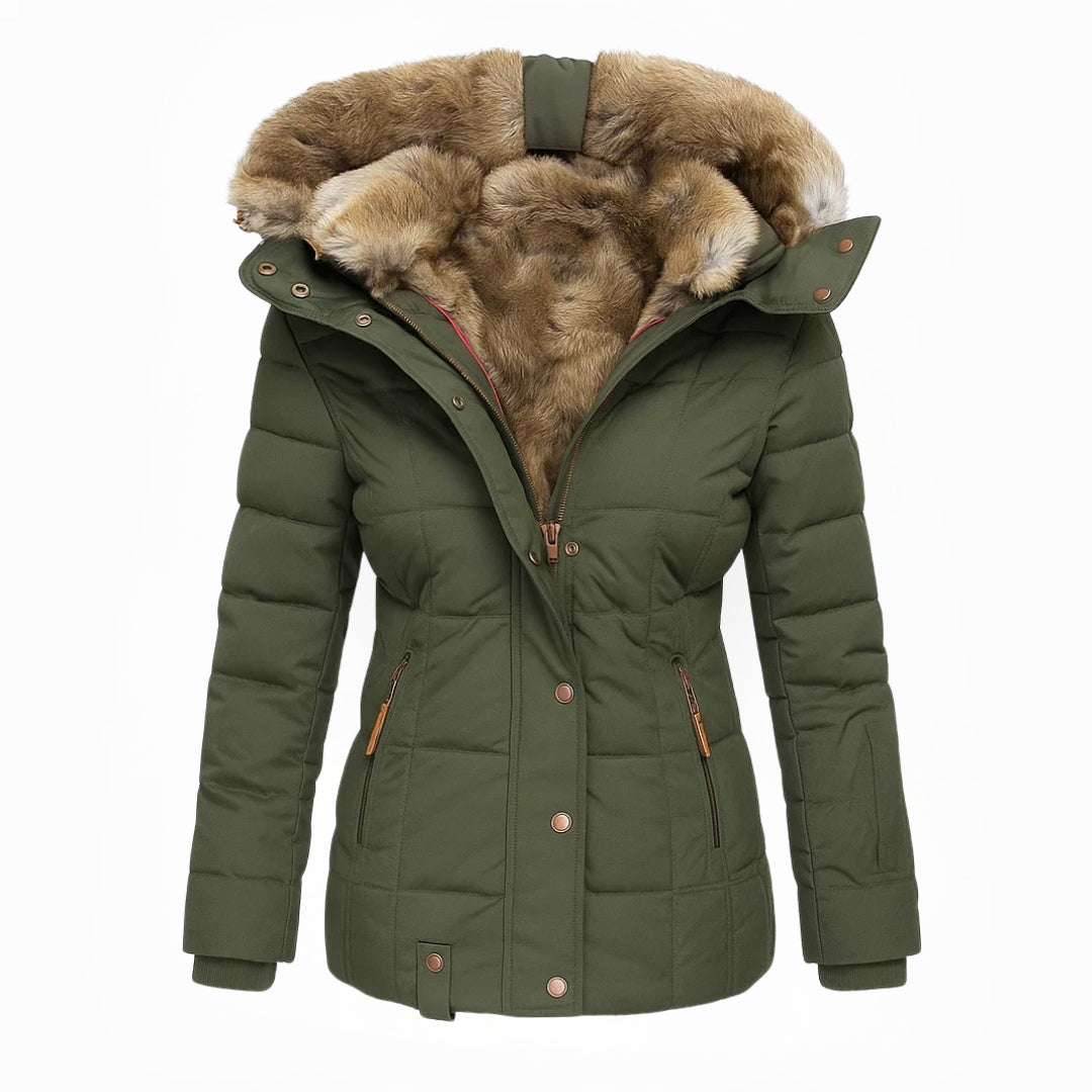 Manteau d'hiver isolant chaud pour femme