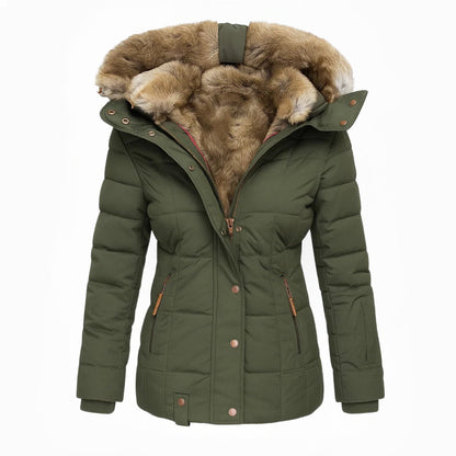 Manteau d'hiver isolant chaud pour femme