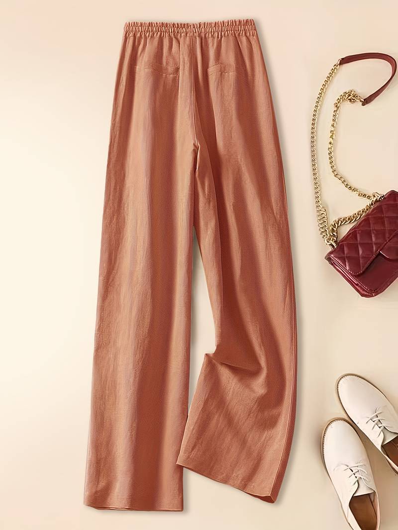 Tina - Pantalon décontracté en lin