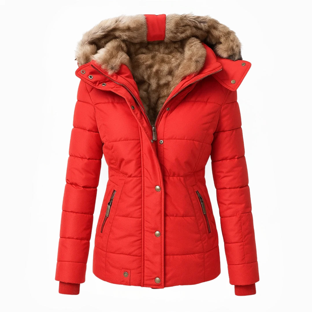 Manteau d'hiver isolant chaud pour femme