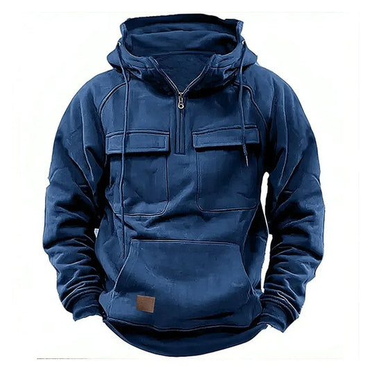 Sweat à capuche classique pour homme