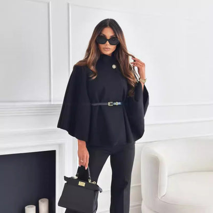 Women’s Belted Butterfly Print Jacket