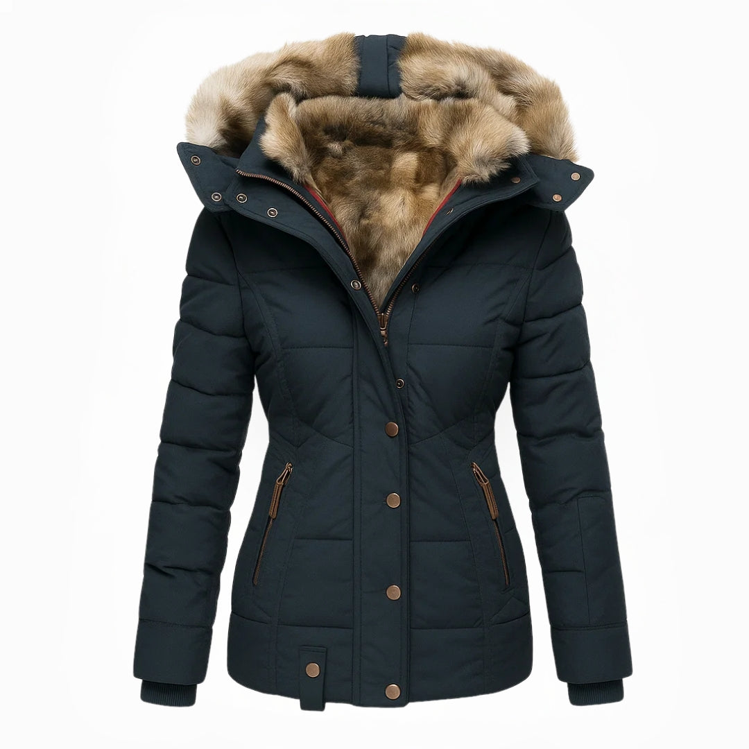 Manteau d'hiver isolant chaud pour femme