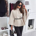 Women’s Belted Butterfly Print Jacket