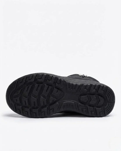 Bottines d’hiver matelassées à zip latéral pour femme