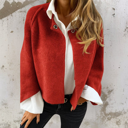Veste courte élégante et chaude pour femme