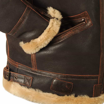 Men’s Classic Aviator Bomber Jacket