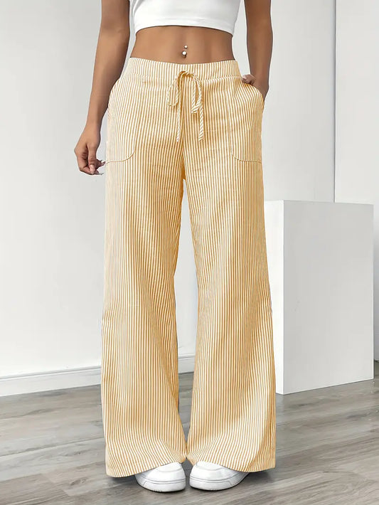 Alina | Pantalon décontracté élégant à cordon de serrage