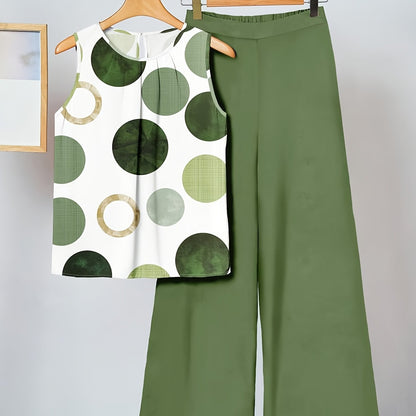 Teagan | Ensemble à motif à pois
