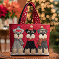 Sac artisanal - Trio de schnauzers