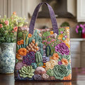 Sac artisanal - Jardin de succulentes