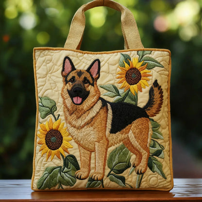 Sac Artisan - Berger allemand floral