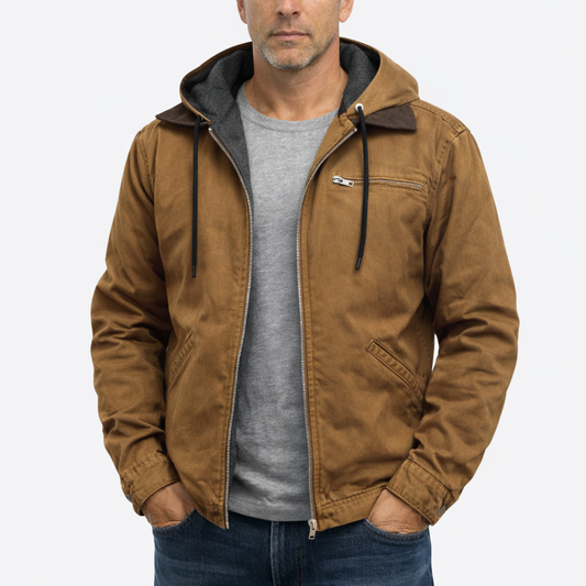 Doudoune à capuche pour homme