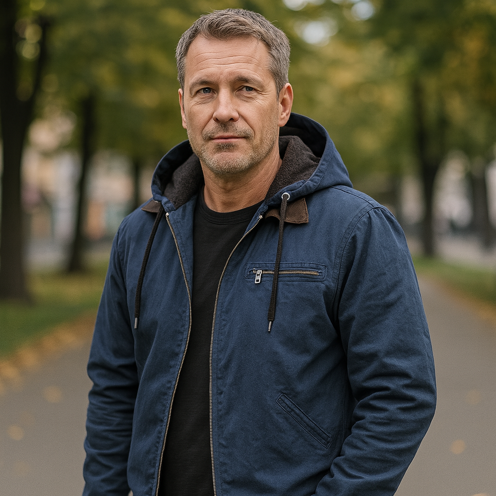 Men’s Hooded Padded Winter Jacket
