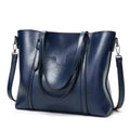 Women’s Blue Top Handle Shoulder Strap Tote Bag