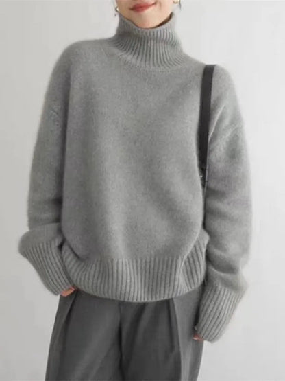 Pull en maille douce pour femme