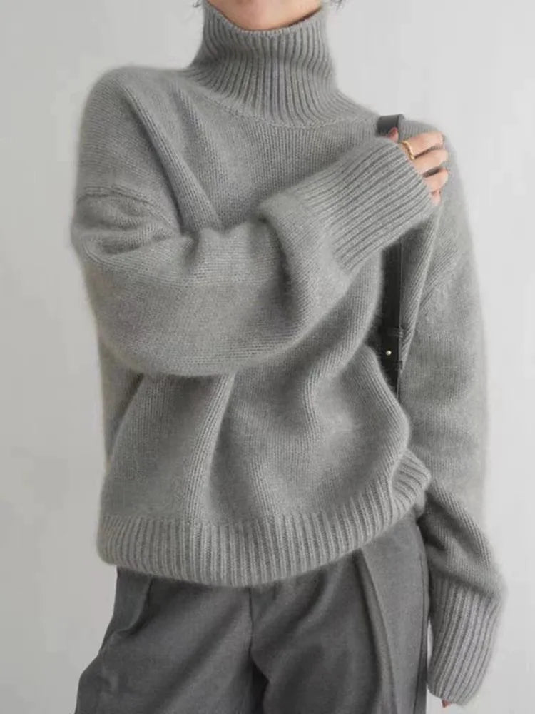 Pull en maille douce pour femme