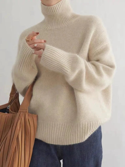 Pull en maille douce pour femme