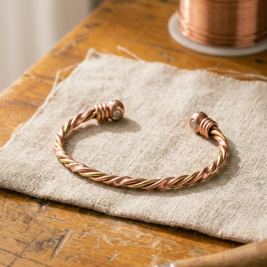 Bracelet en cuivre River