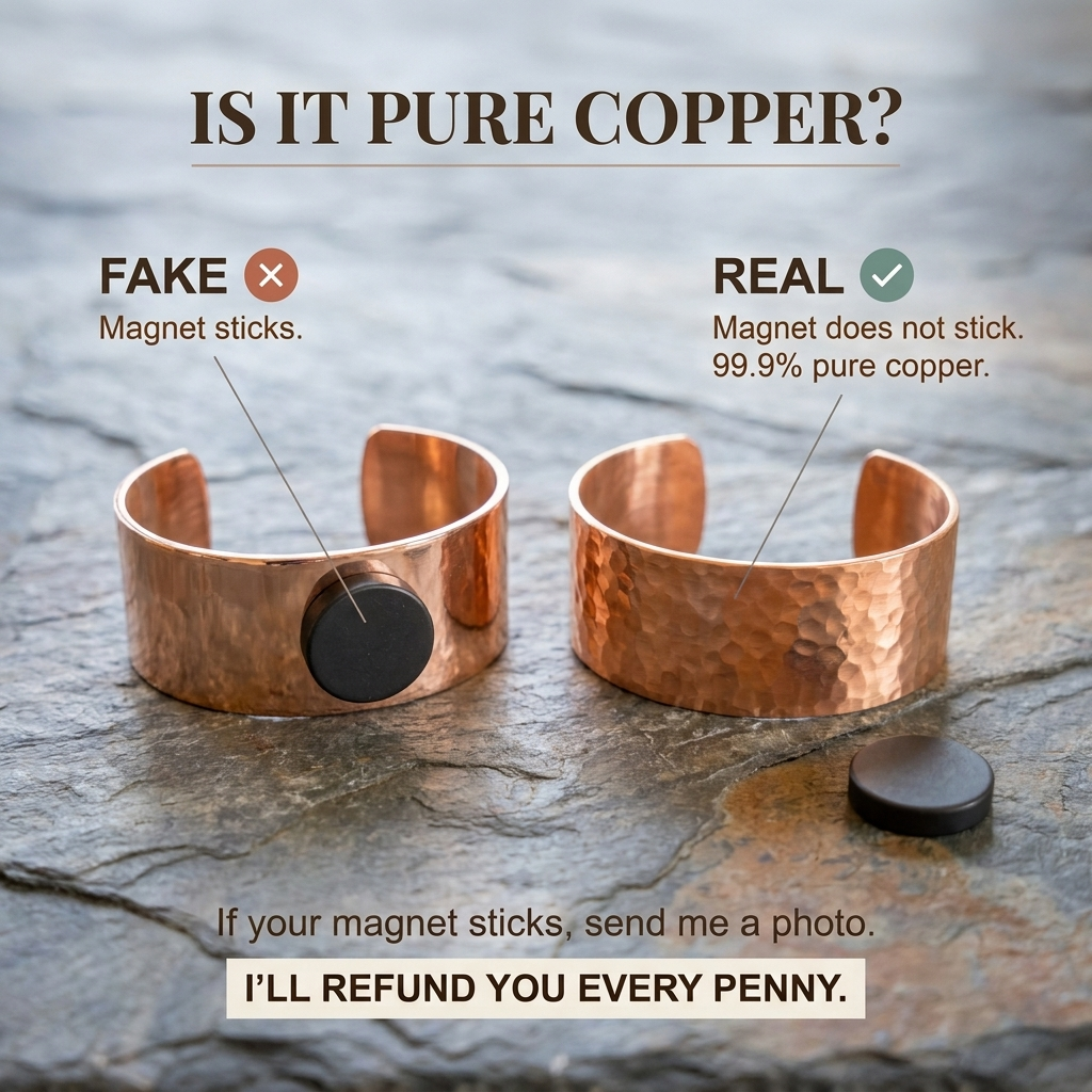 Bague en cuivre couleur souci