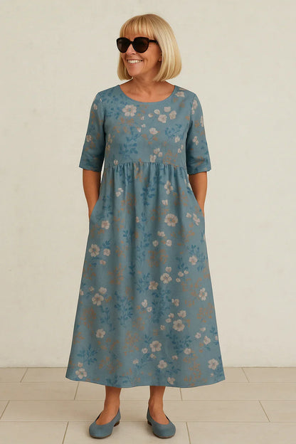 Emily | Robe midi décontractée