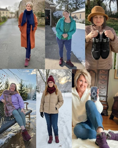 Bottes avec semelles Vibram et soutien de la voûte plantaire