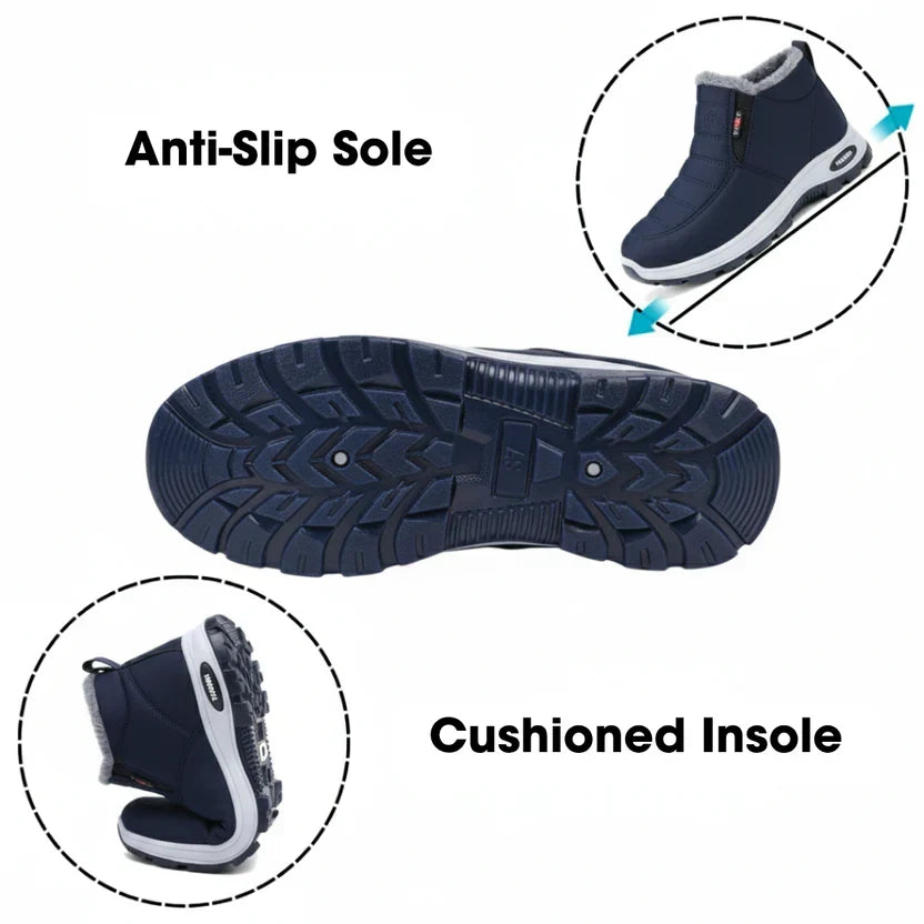 Sianna™ | Bottines à enfiler imperméables matelassées