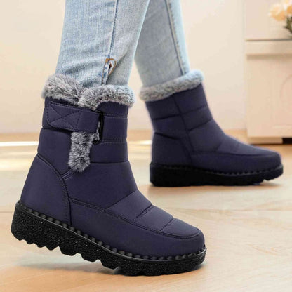 Bottes de neige chaudes, isolées et antidérapantes pour femmes