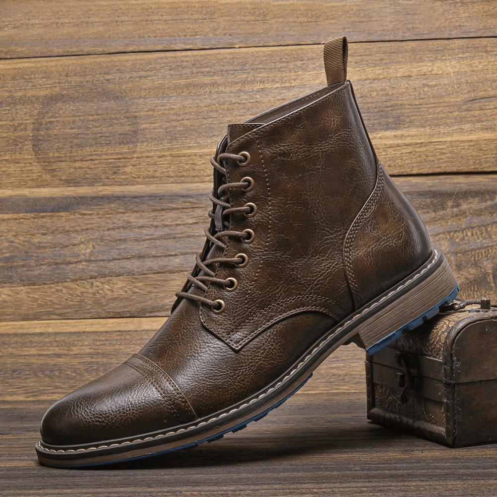 Bottines habillées classiques pour homme