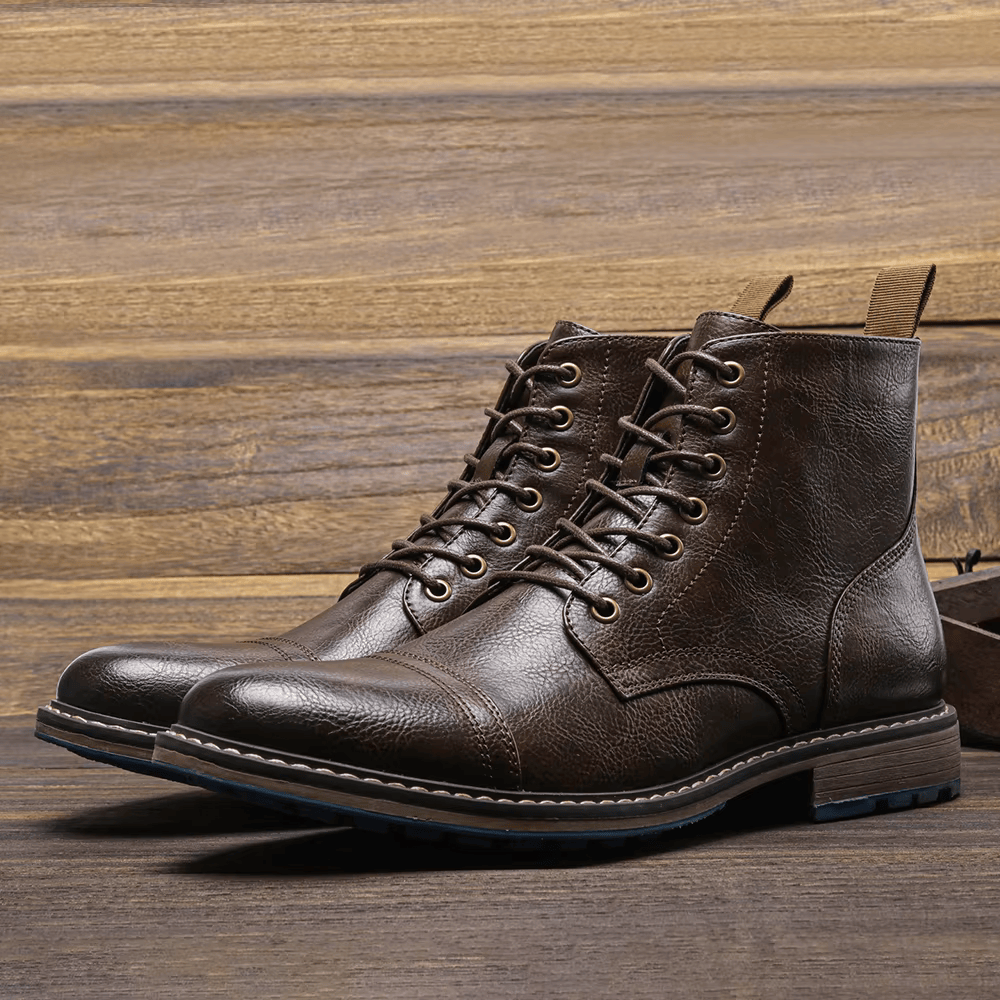Bottines habillées classiques pour homme