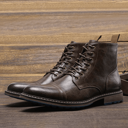 Bottines habillées classiques pour homme