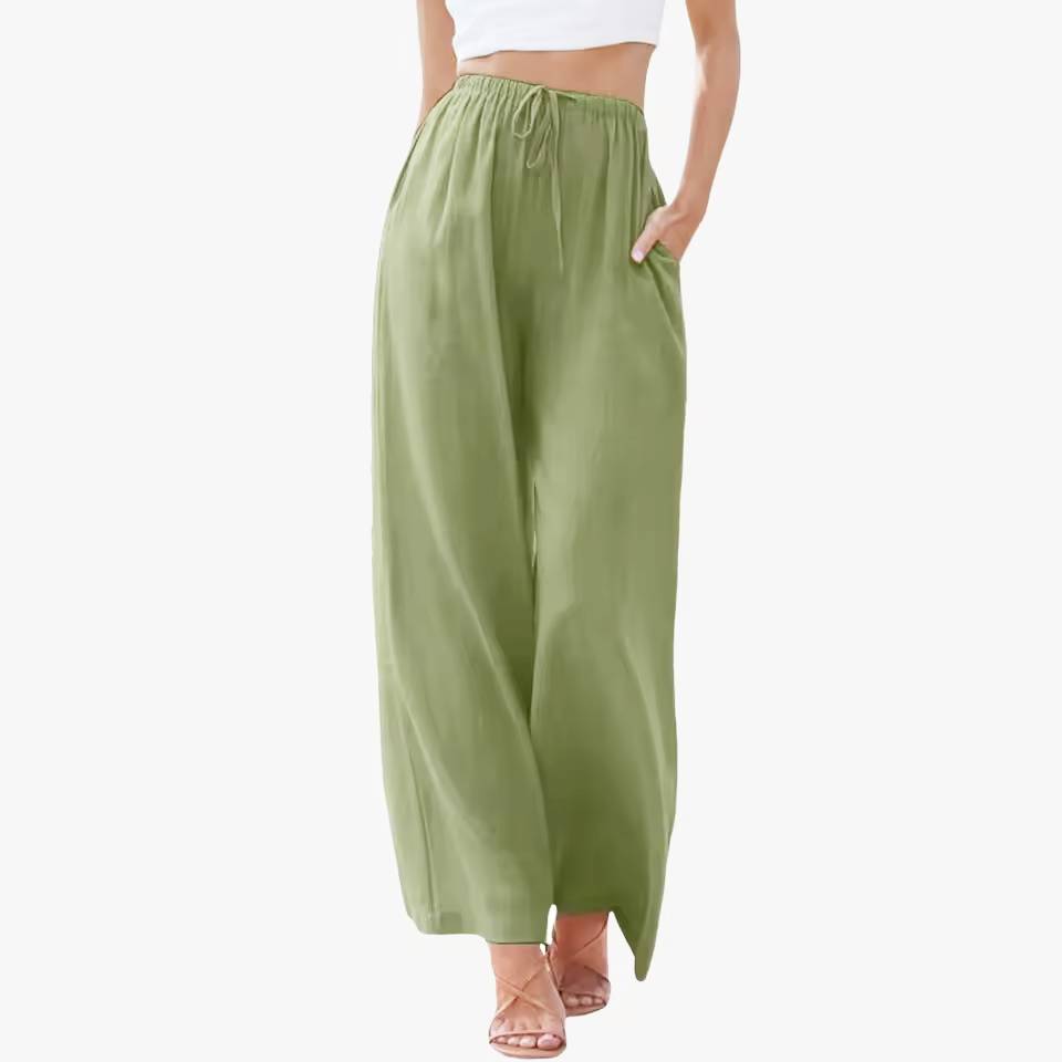 Liam | Pantalon d’été à jambes larges