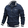 Blouson aviateur classique zippé pour homme
