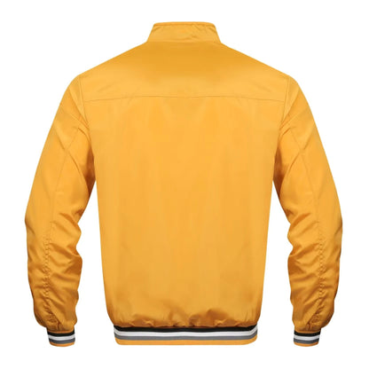 Blouson aviateur classique zippé pour homme