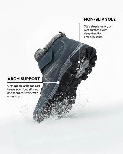 Bottes avec semelles Vibram et soutien de la voûte plantaire