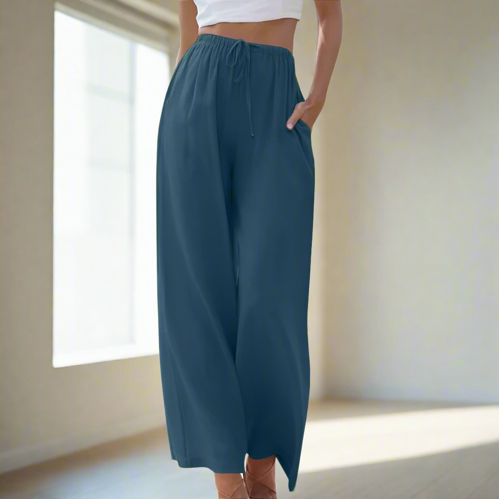 Liam | Pantalon d’été à jambes larges