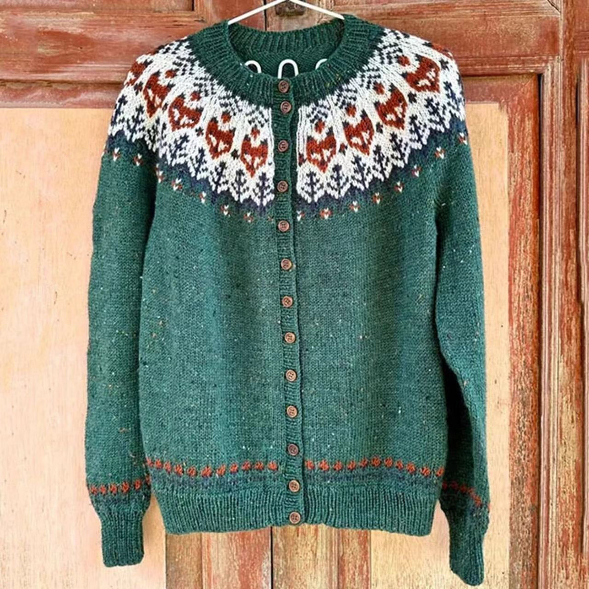 Carolina | Gilet islandais vintage