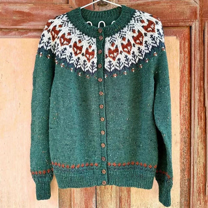 Carolina | Gilet islandais vintage