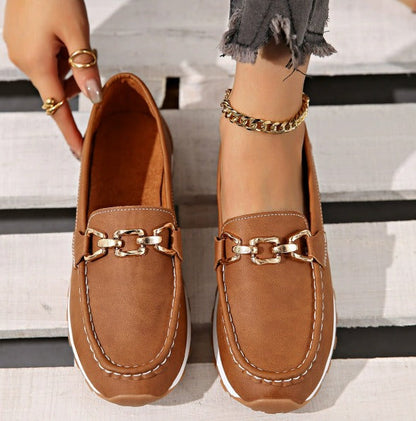 Chloé - Mocassins plats orthopédiques à boucle