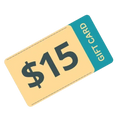CARTE-CADEAU DE 15 $
