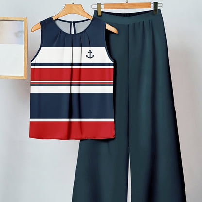 Sierra | Ensemble rayé style « vieille fortune »