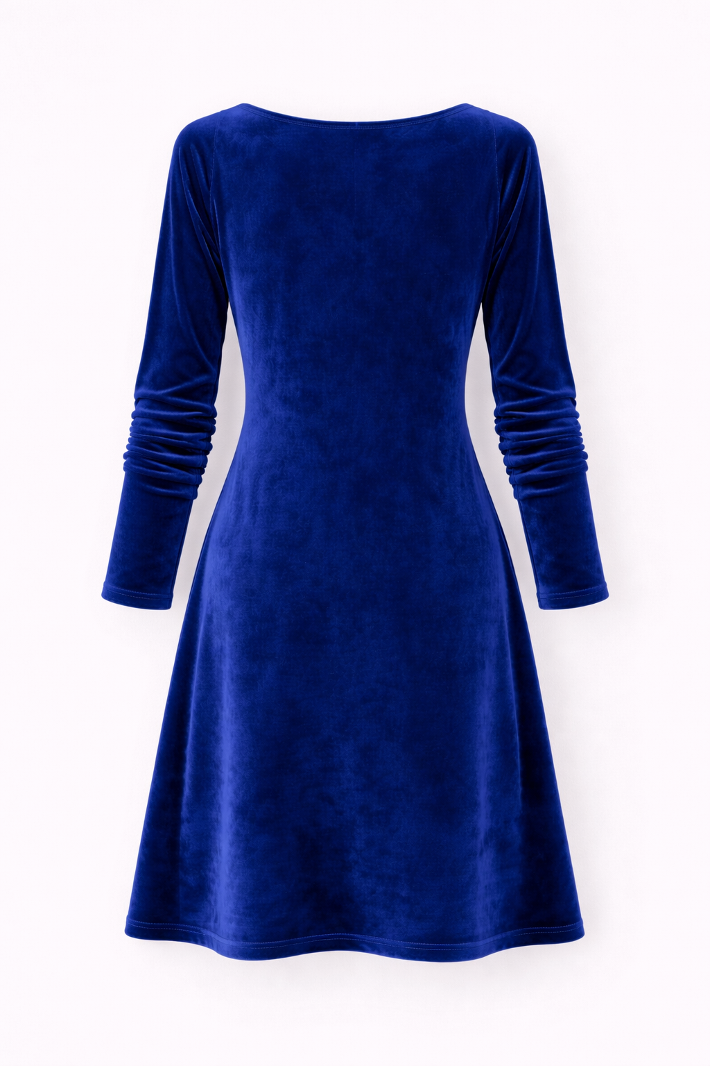 Isabella | Robe drapée en velours
