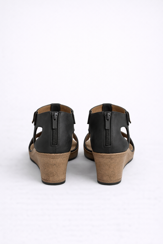 Noelle | Sandales compensées minimalistes