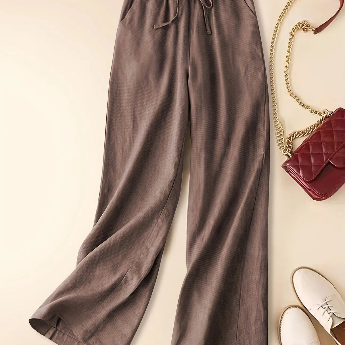 Tina - Pantalon décontracté en lin