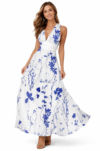 Aurora | Robe longue fleurie