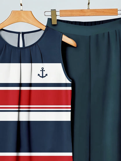 Sierra | Ensemble rayé style « vieille fortune »