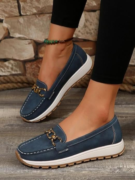 Chloé - Mocassins plats orthopédiques à boucle